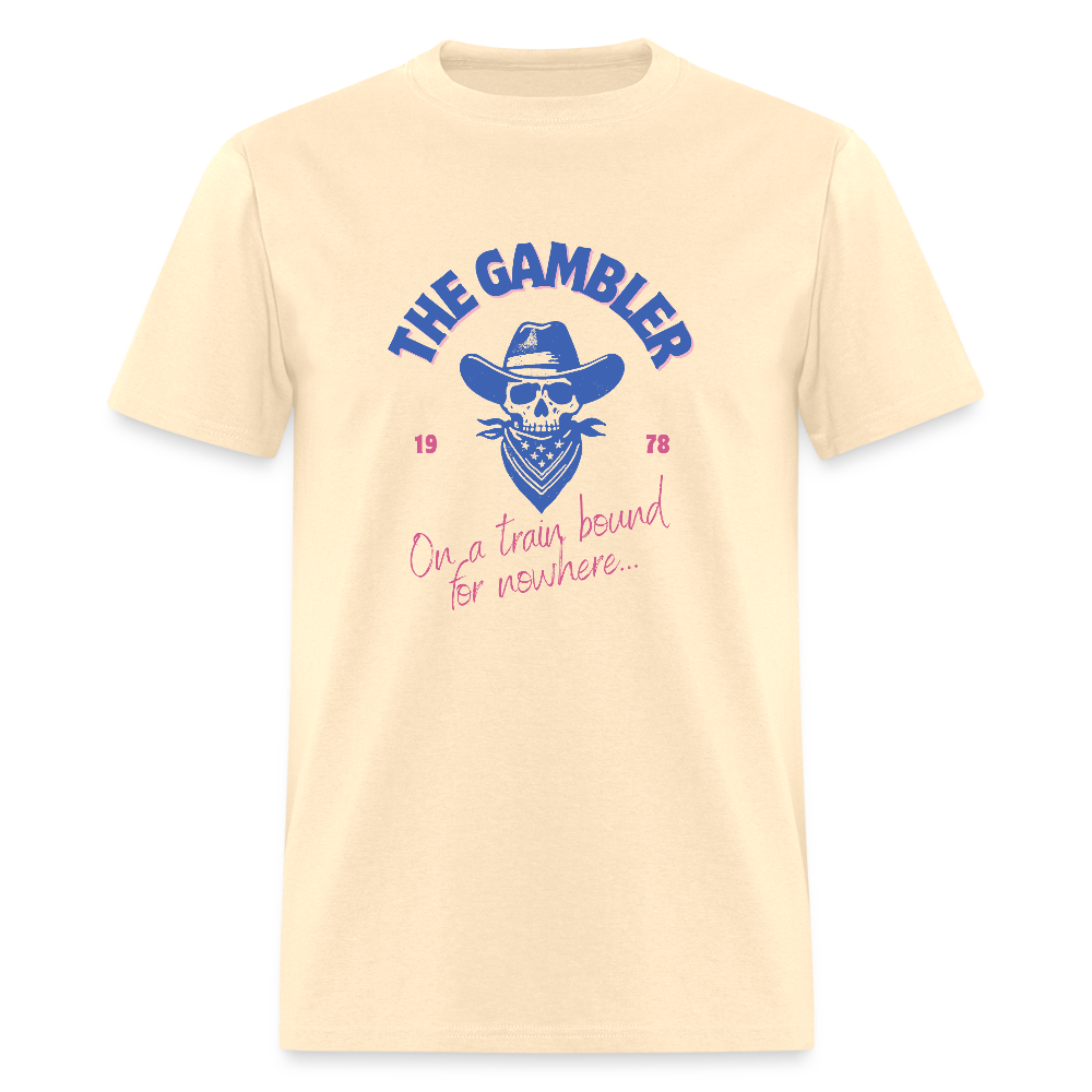 The Gambler Tee - natural