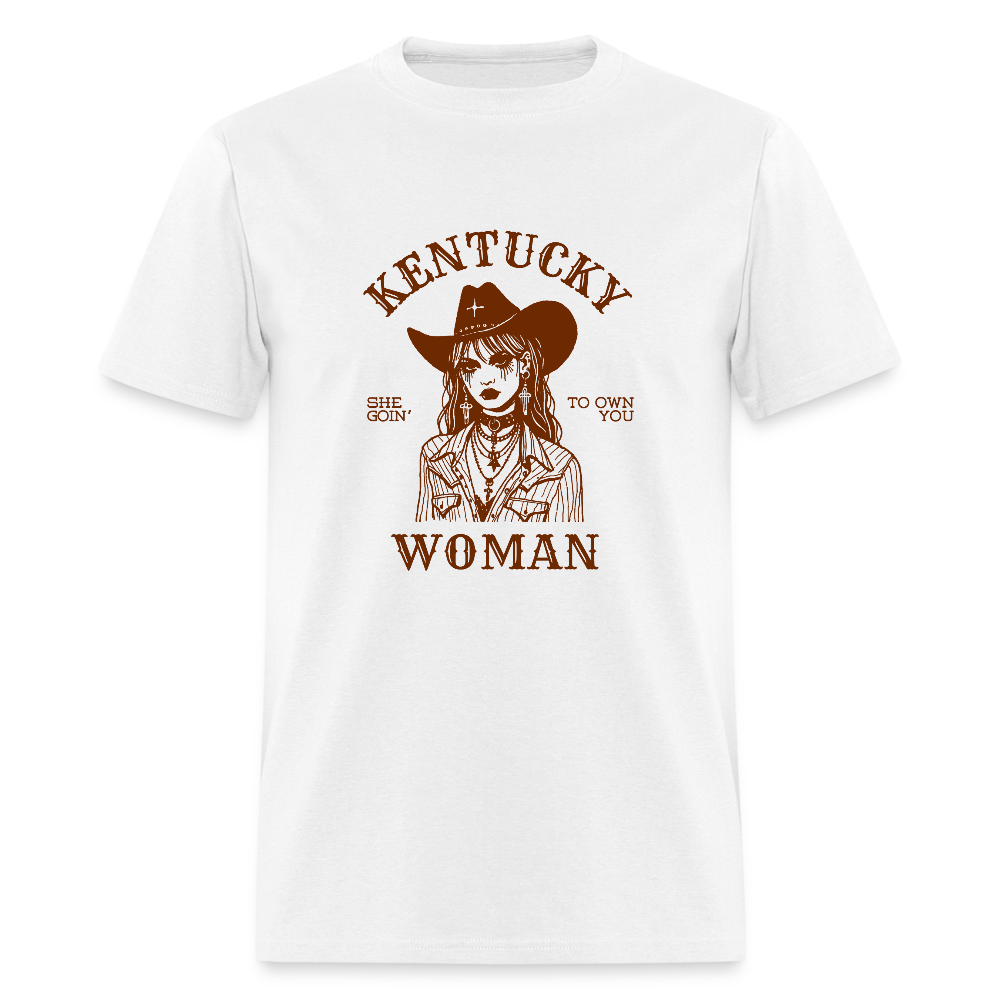 Kentucky Woman Tee - white