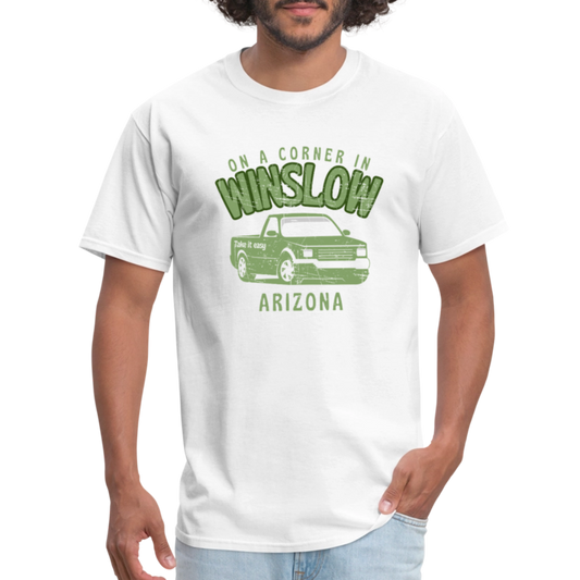 Take It Easy Tee - white