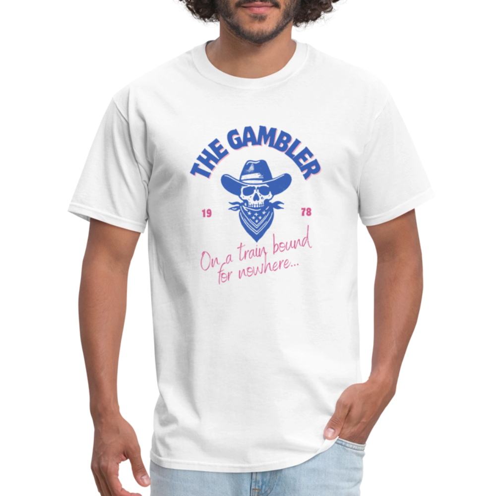 The Gambler Tee - white