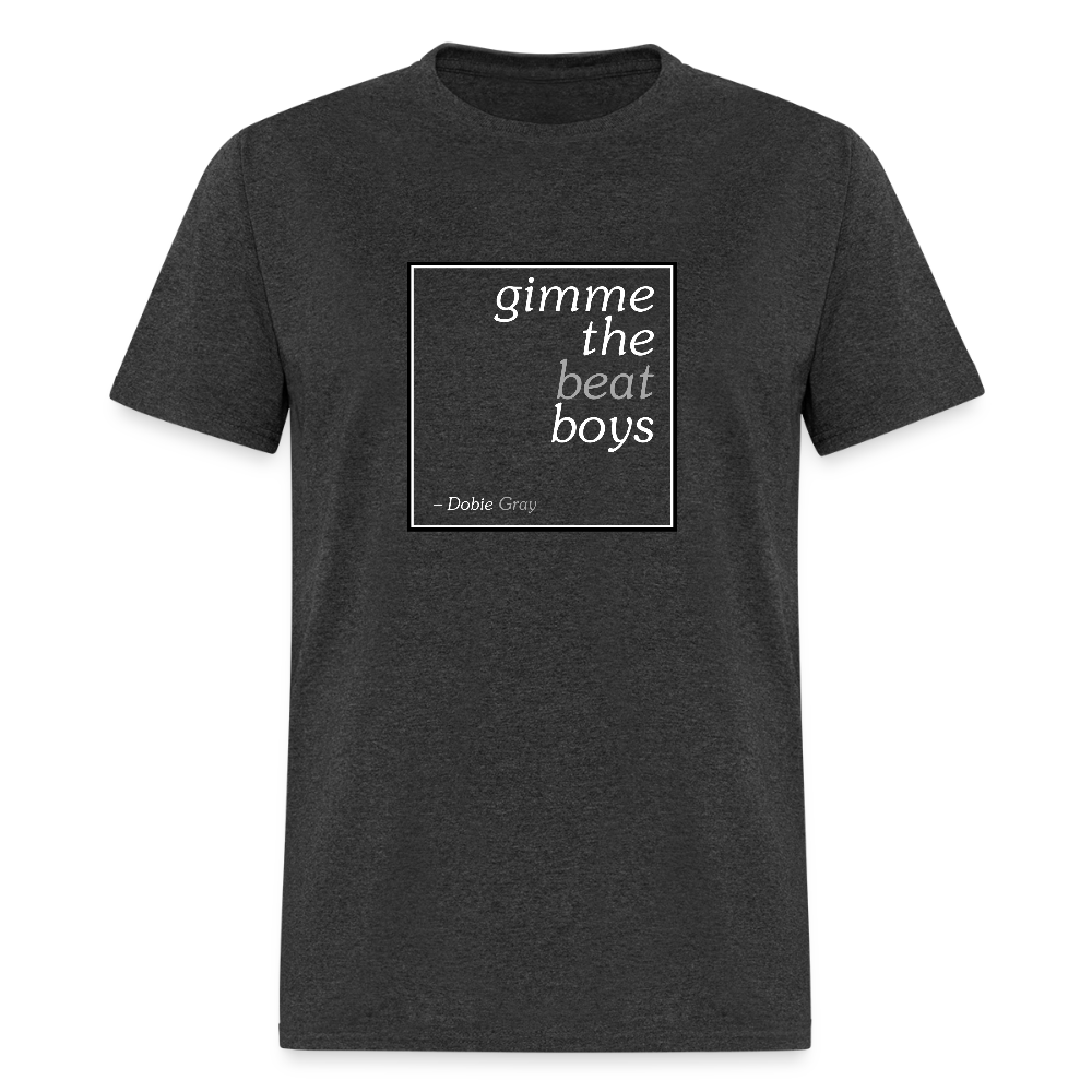 Gimme The Beat Boys Tee - heather black