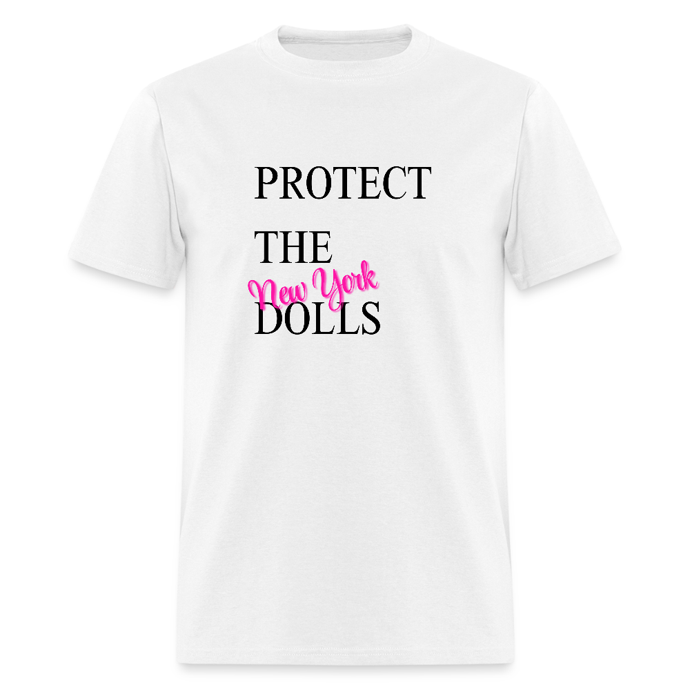 Protect The New York Dolls Tee - white