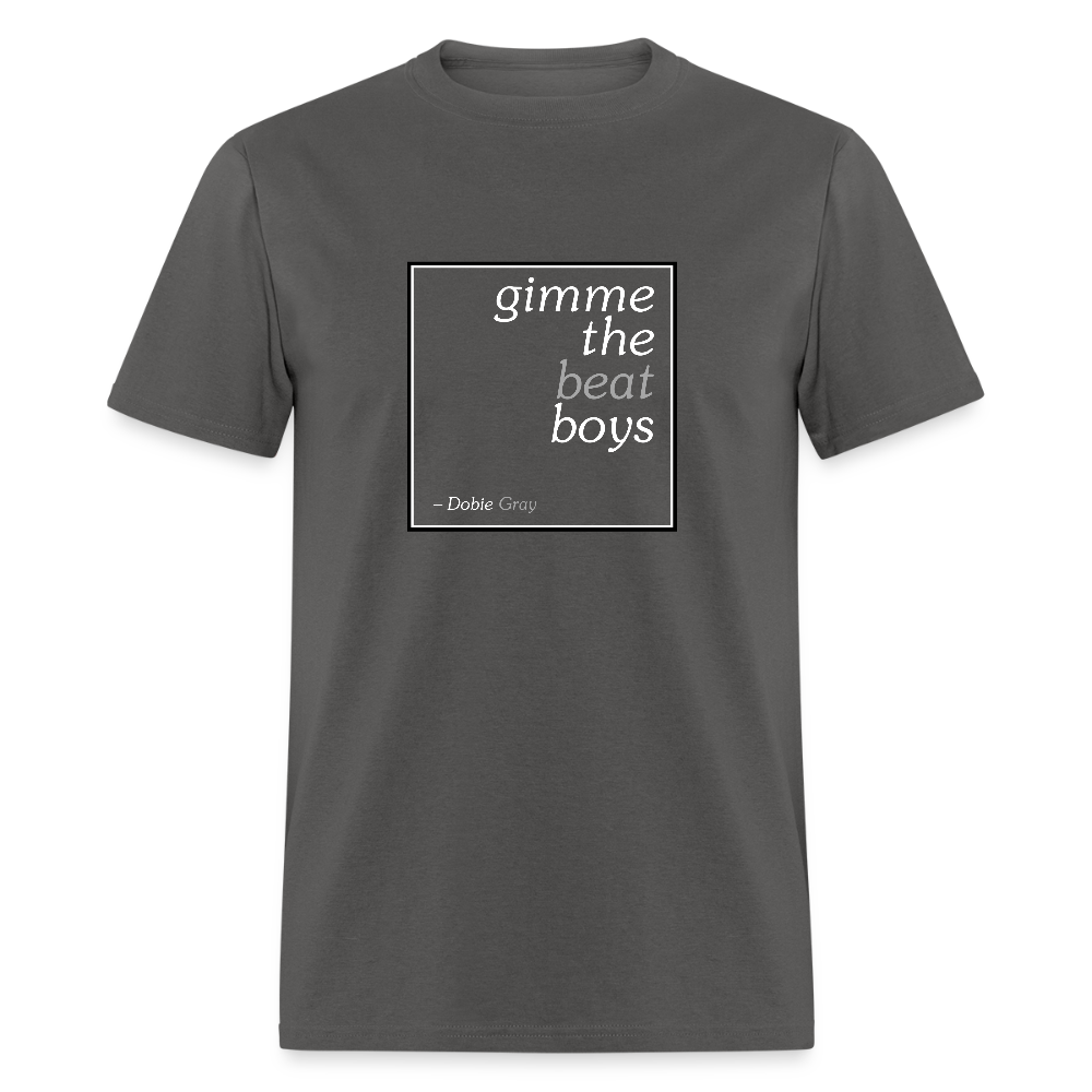 Gimme The Beat Boys Tee - charcoal