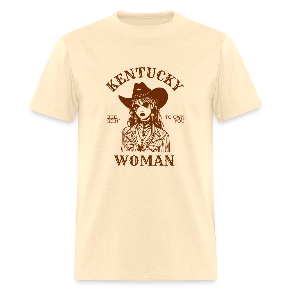 Kentucky Woman Tee - natural