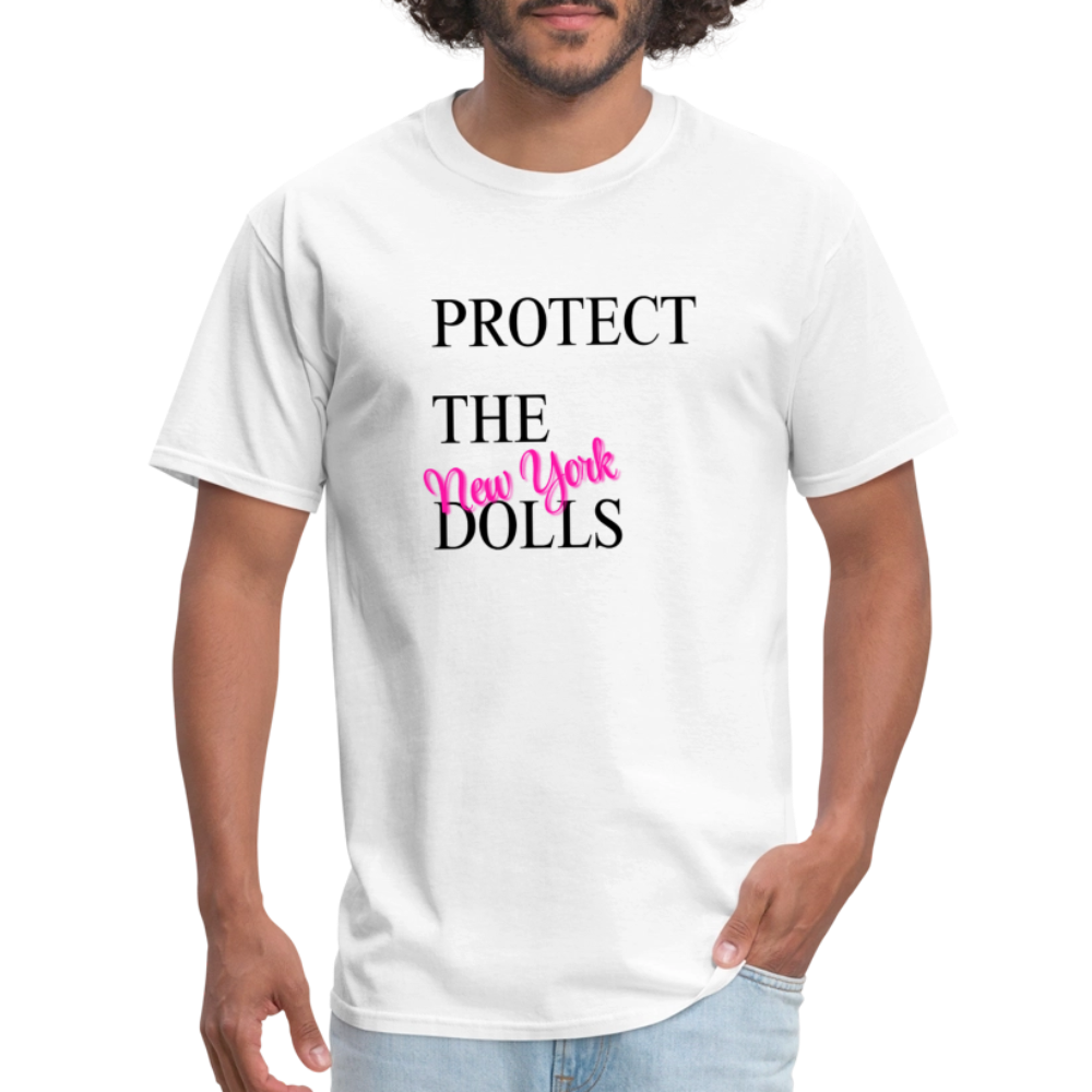 Protect The New York Dolls Tee - white