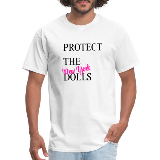 Protect The New York Dolls Tee - white