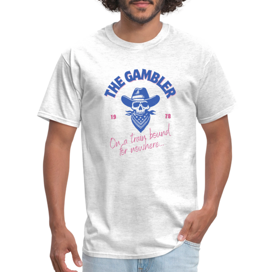 The Gambler Tee - light heather gray