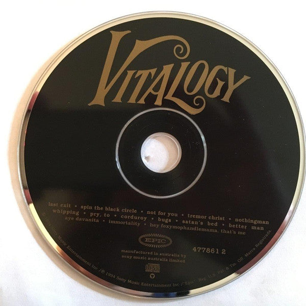 Pearl Jam : Vitalogy (CD, Album, SMA)