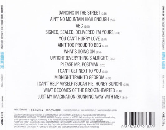 Human Nature : Dancing In The Street (The Songs Of Motown II) (CD, Album)