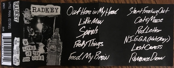 Radkey : 9 Lives At The 100 Club (Cass, Album, Ltd)