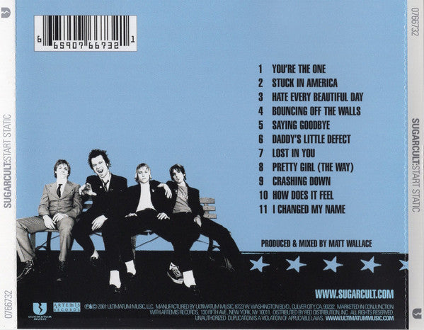 Sugarcult : Start Static (CD, Album)