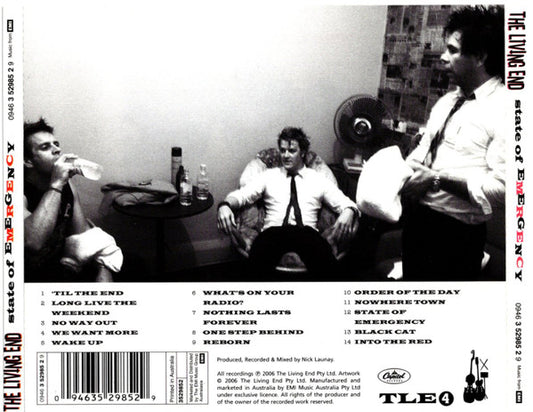 The Living End : State Of Emergency (CD, Album)