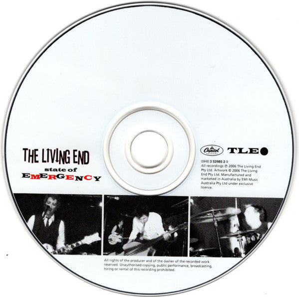 The Living End : State Of Emergency (CD, Album)