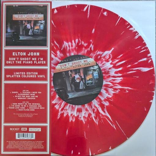 Elton John - Don't Shoot Me I'm Only The Piano Player (Limited Coloured 180gm LP)