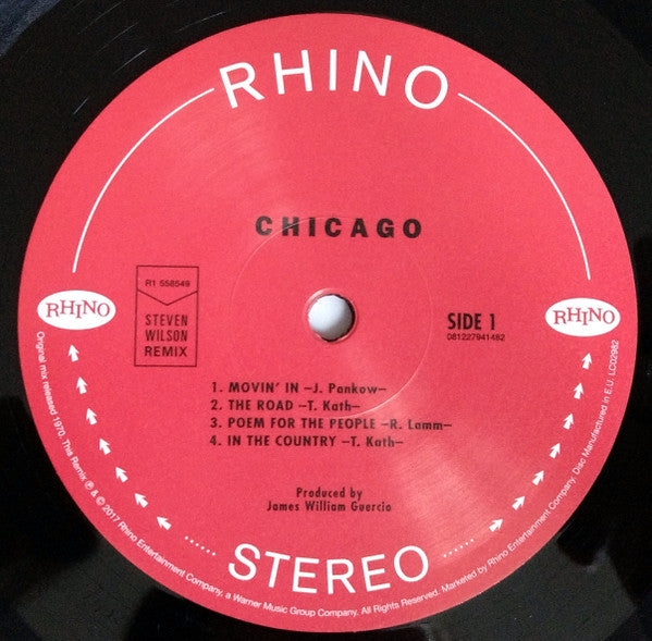Chicago (2) : Chicago (2xLP, Album, RM, Rem)