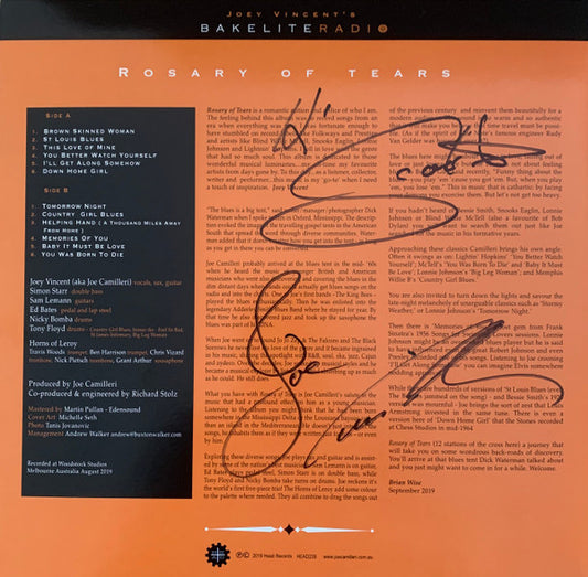 Bakelite Radio : Rosary Of Tears (LP, Album)