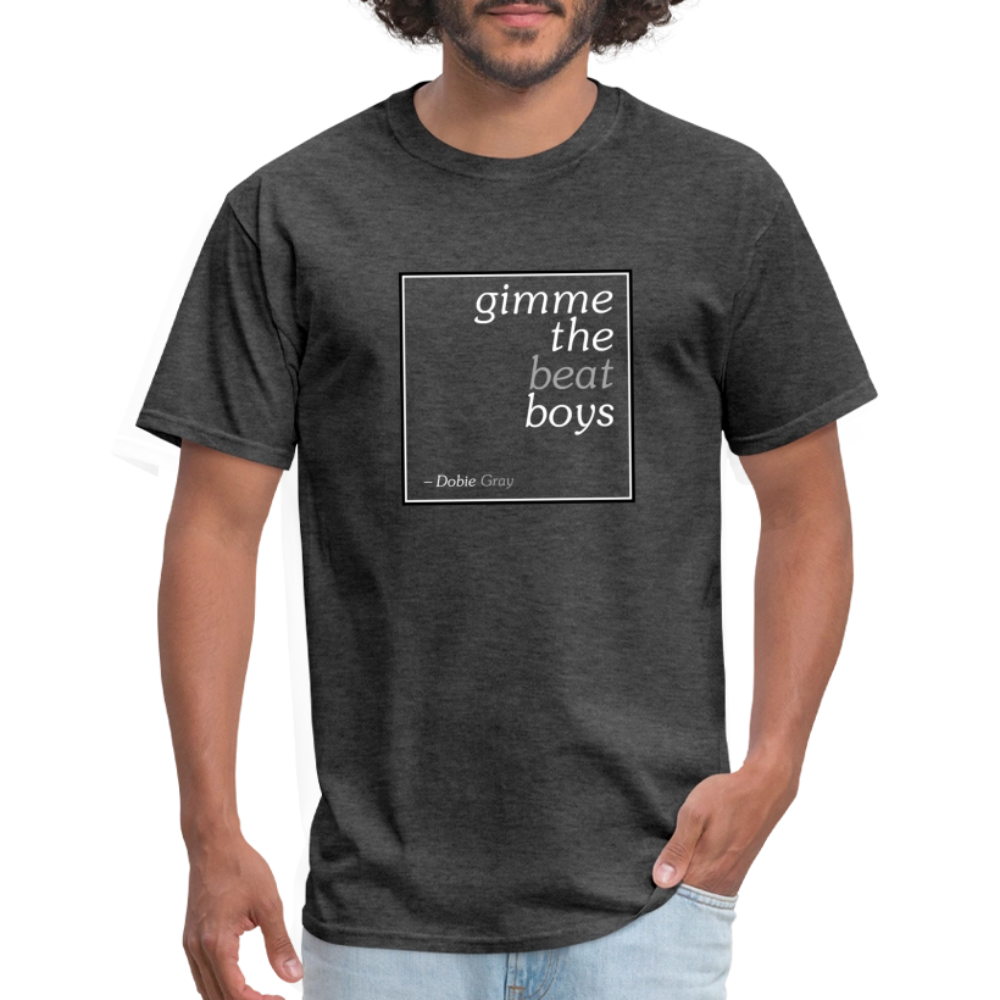 Gimme The Beat Boys Tee - heather black
