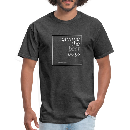 Gimme The Beat Boys Tee - heather black