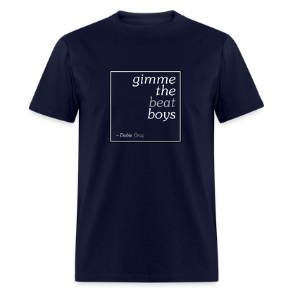 Gimme The Beat Boys Tee - navy