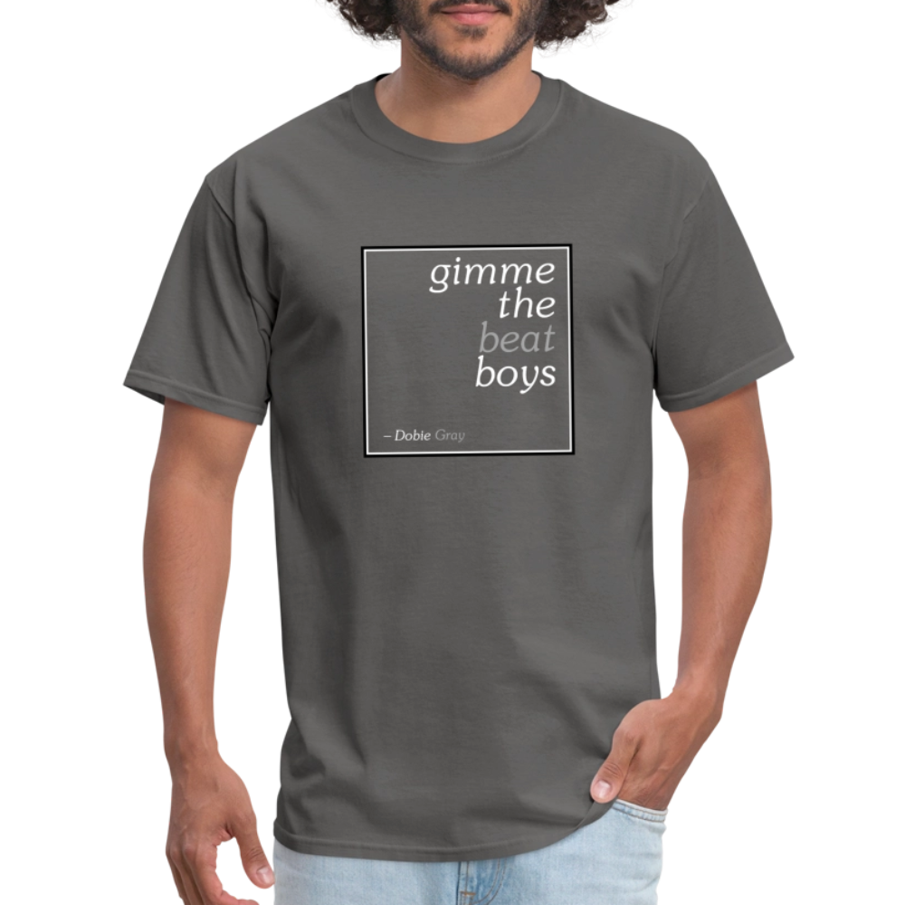Gimme The Beat Boys Tee - charcoal