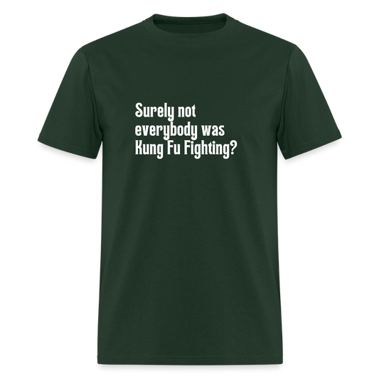 Kung Fu Tee (Dark) - forest green