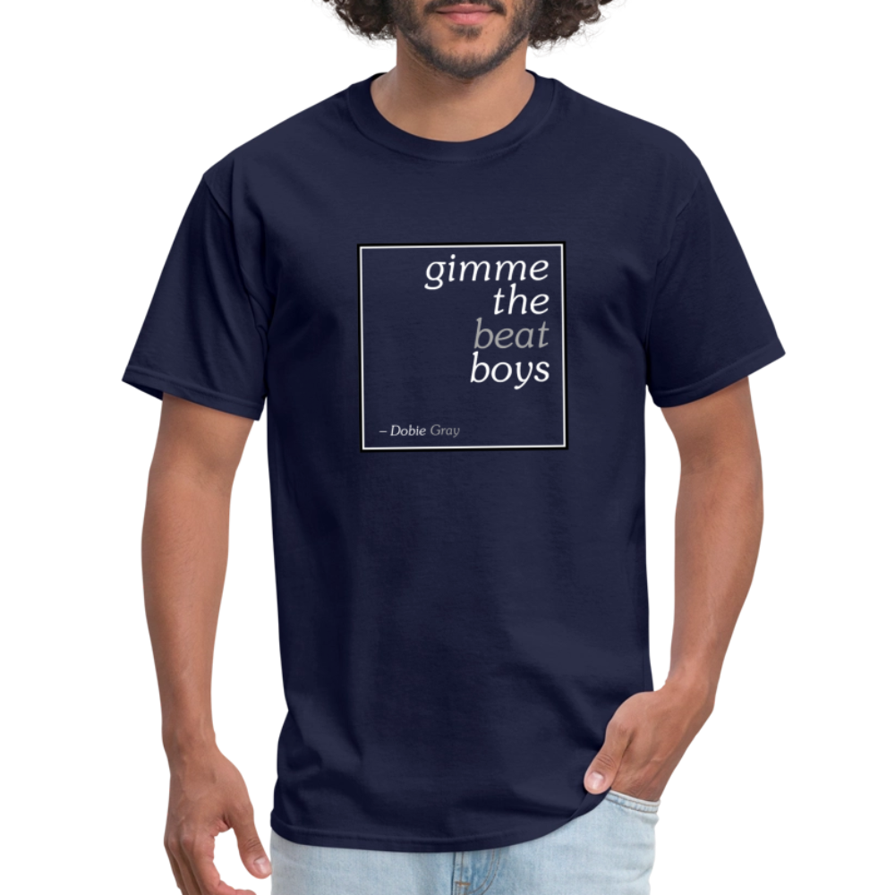 Gimme The Beat Boys Tee - navy