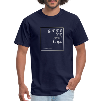 Gimme The Beat Boys Tee - navy