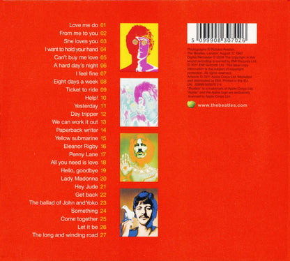 The Beatles : 1 (CD, Comp, Mono, RE, RM, Gat)