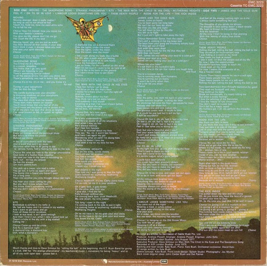 Kate Bush : The Kick Inside (LP, Album)