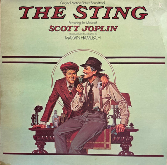 Marvin Hamlisch Featuring The Music Of Scott Joplin : The Sting (Original Motion Picture Soundtrack) (LP, Album)