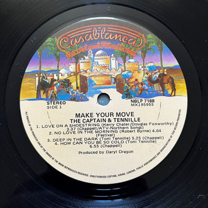 Captain And Tennille : Make Your Move (LP)