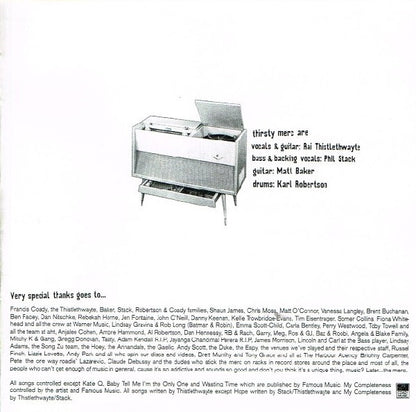 Thirsty Merc : Thirsty Merc (CD, Album, Jew)