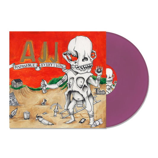 AJJ - DISPOSABLE EVERYTHING (COLOURED LP)