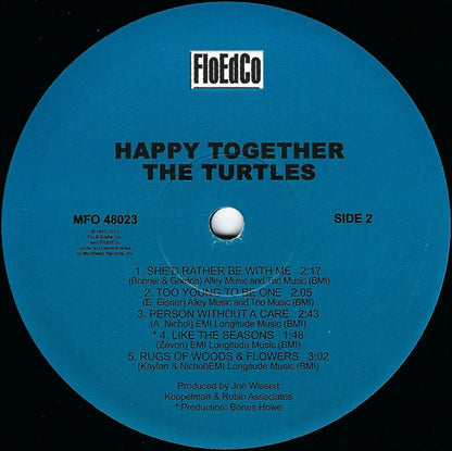 The Turtles : Happy Together (LP, Album, RE)