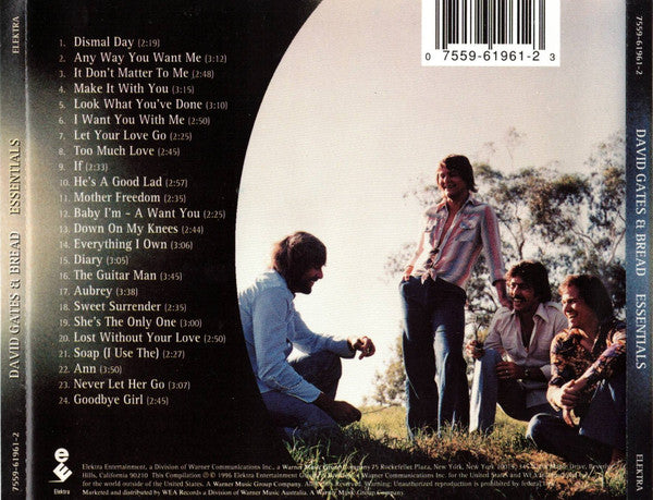 David Gates & Bread : Essentials (CD, Comp)