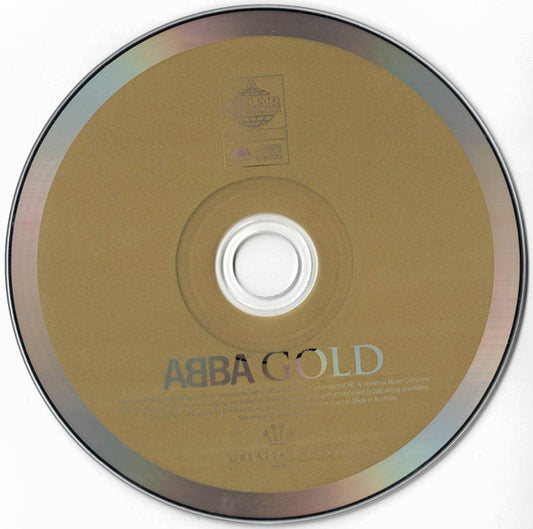 ABBA : Gold (Greatest Hits) (CD, Comp, RE, RM, Sup)