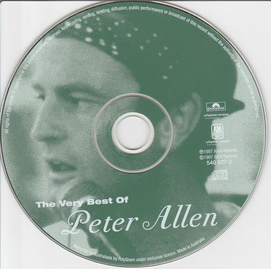 Peter Allen : The Very Best Of Peter Allen (CD, Comp, RE)