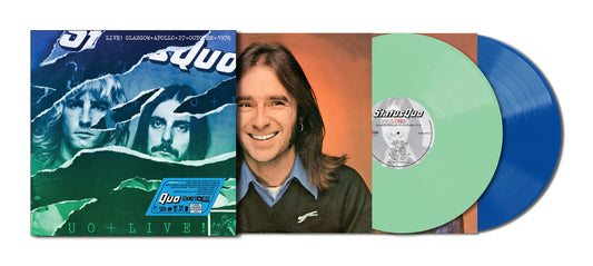 Status Quo - Live In Glasgow 27th October 1976 (140g Mint and Blue LP)